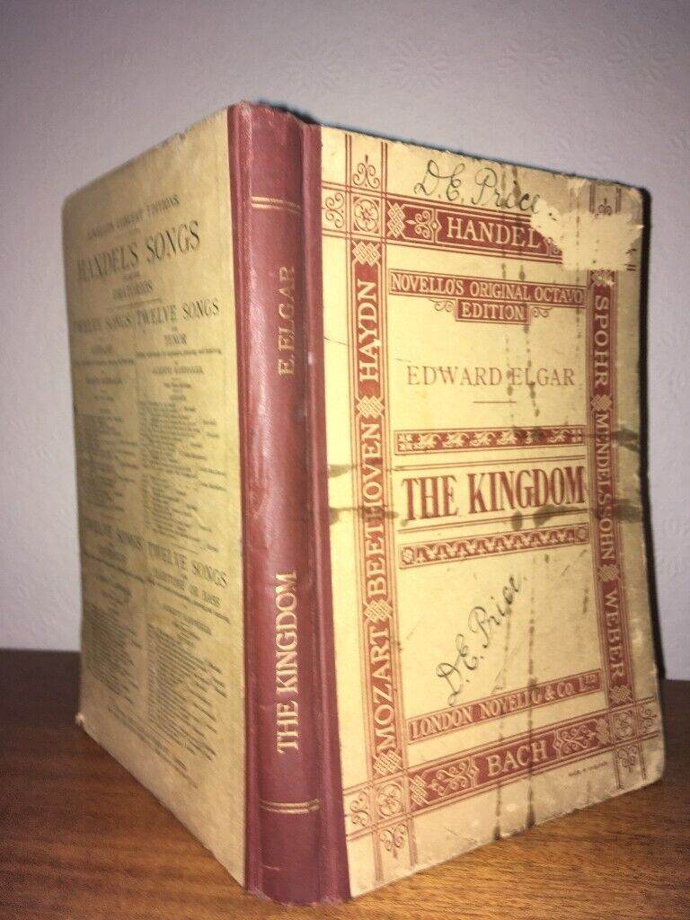 The Kingdom. An Oratorio. Edward Elgar Undated. Novello & Co.