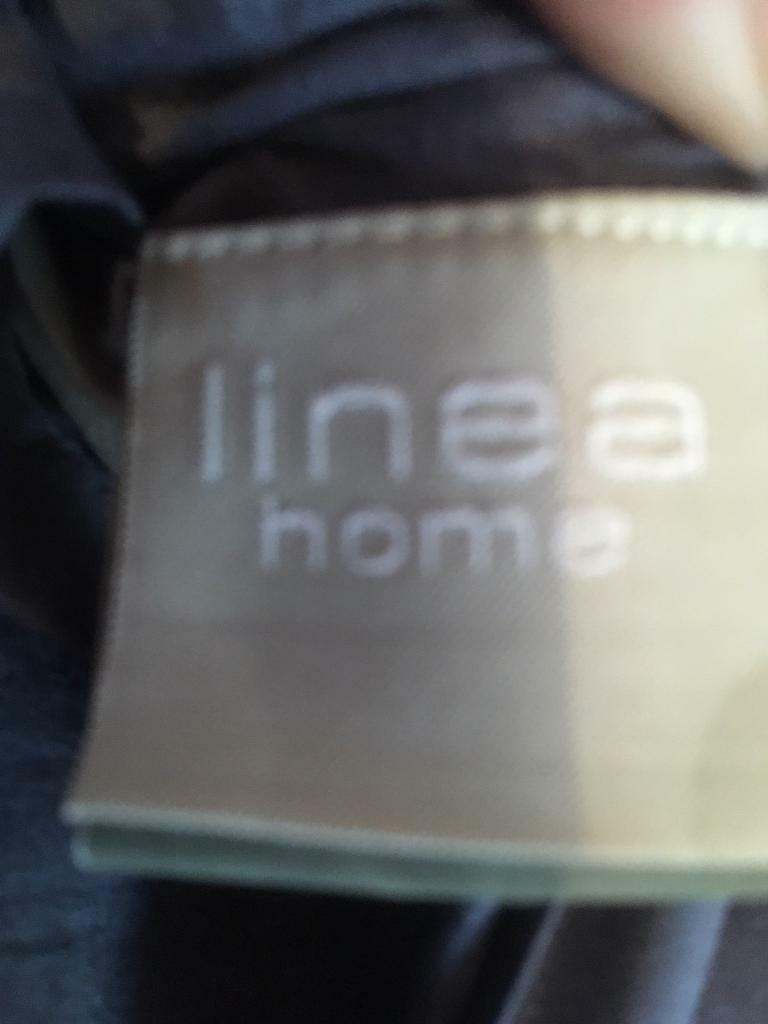 2 lovely purple 100 percent silk cushions from Linea in House of Fraser's