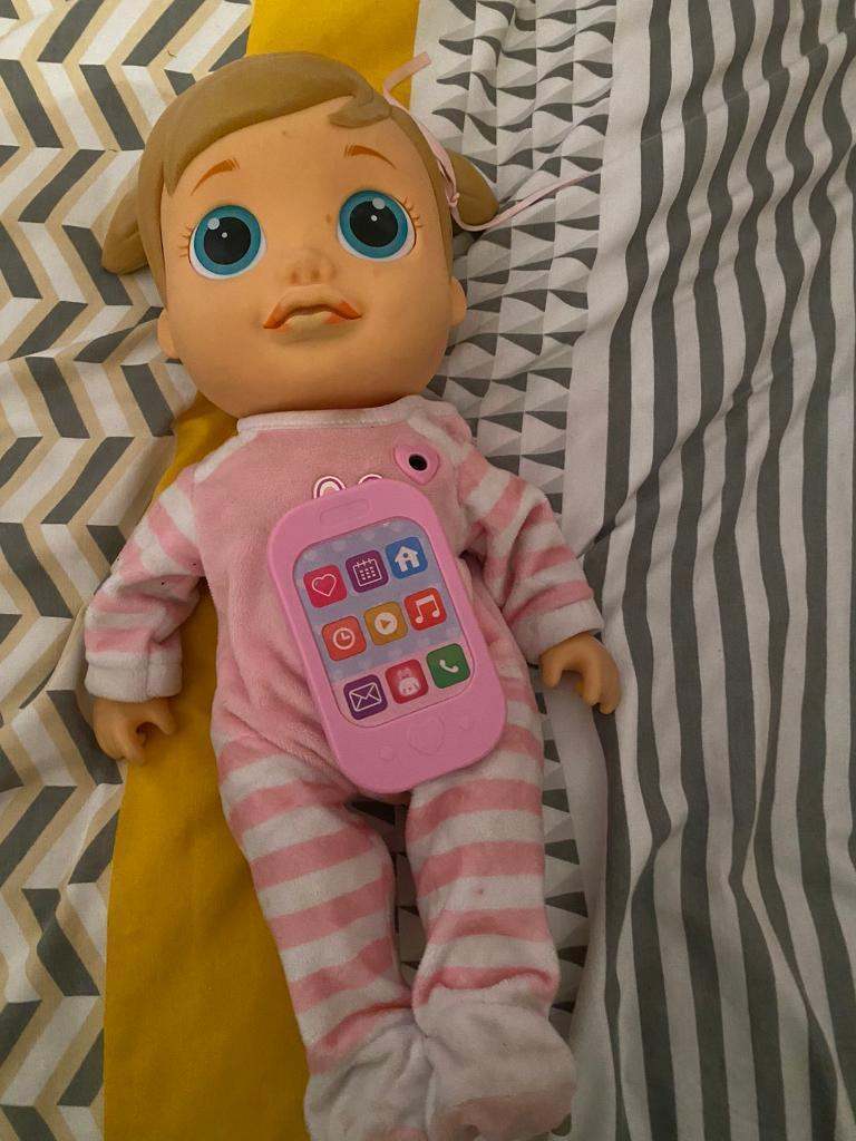 Interactive talking “Baby Wow” doll
