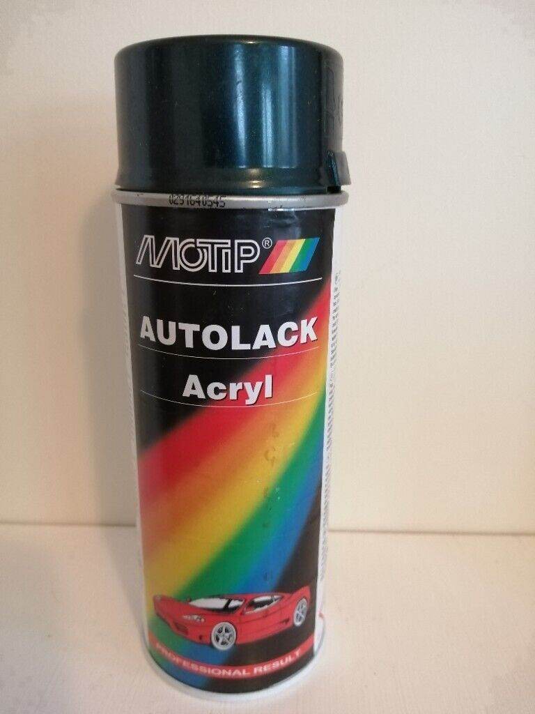 1 x 400ml Motip Autolak acrylic Green spray p