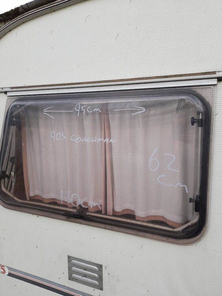 90s coachman caravan nearside window 