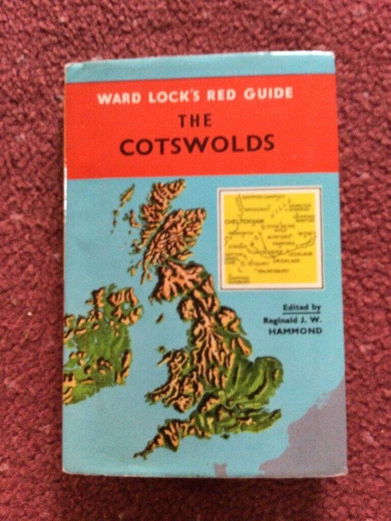 THE COTSWOLDS, WARD LOCK'S Collectable RED GUIDE.