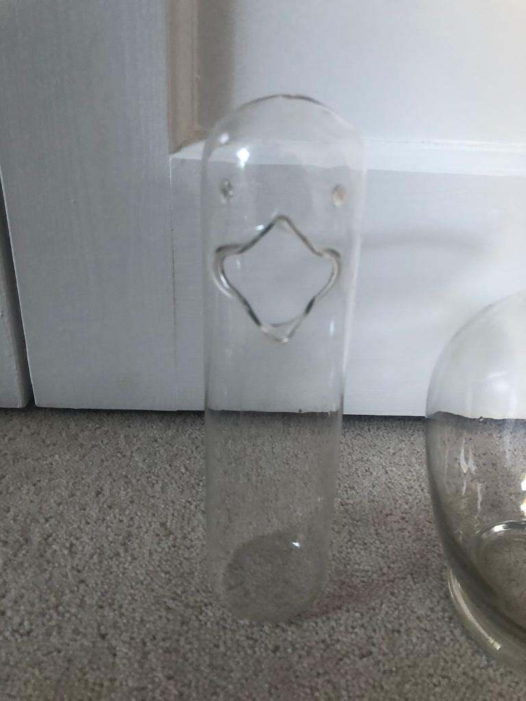 Glass Nut Dispenser in shape of a bird. Collect Chichester