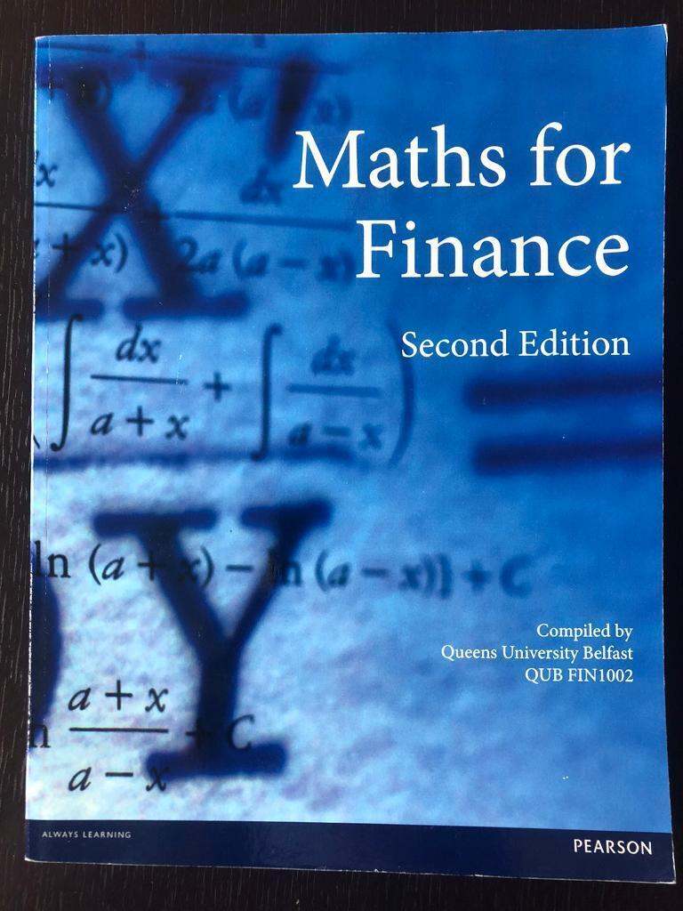 Maths for Finance (Second Edition)