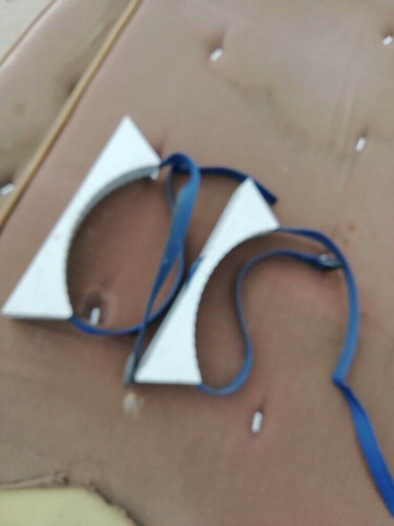 Caravan gas bottle holders