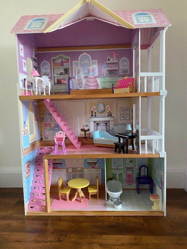Large dolls house - good condition 