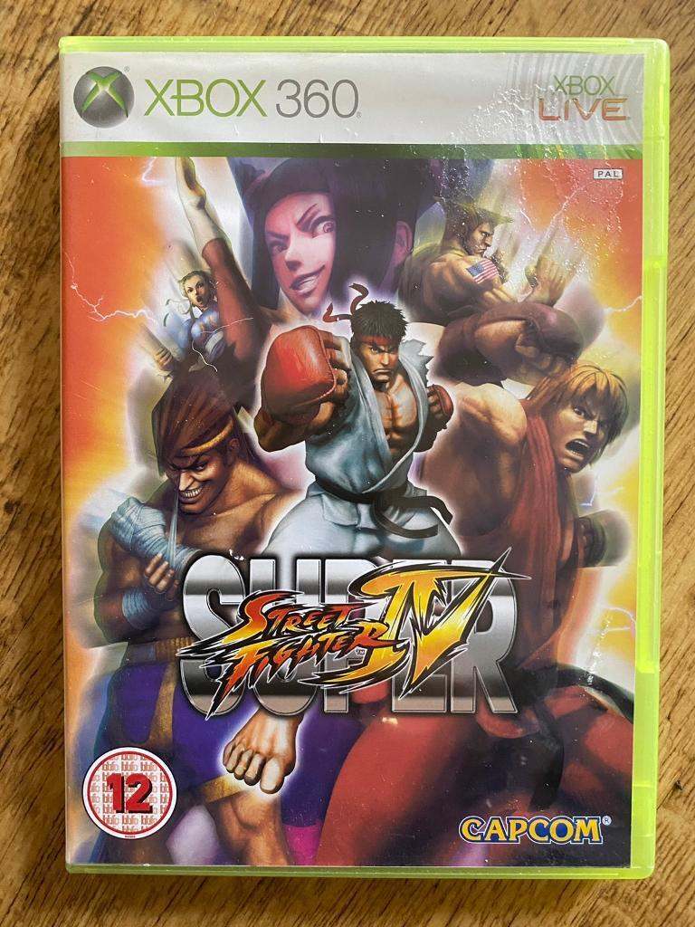 Xbox 360 - Super street fighter iv game