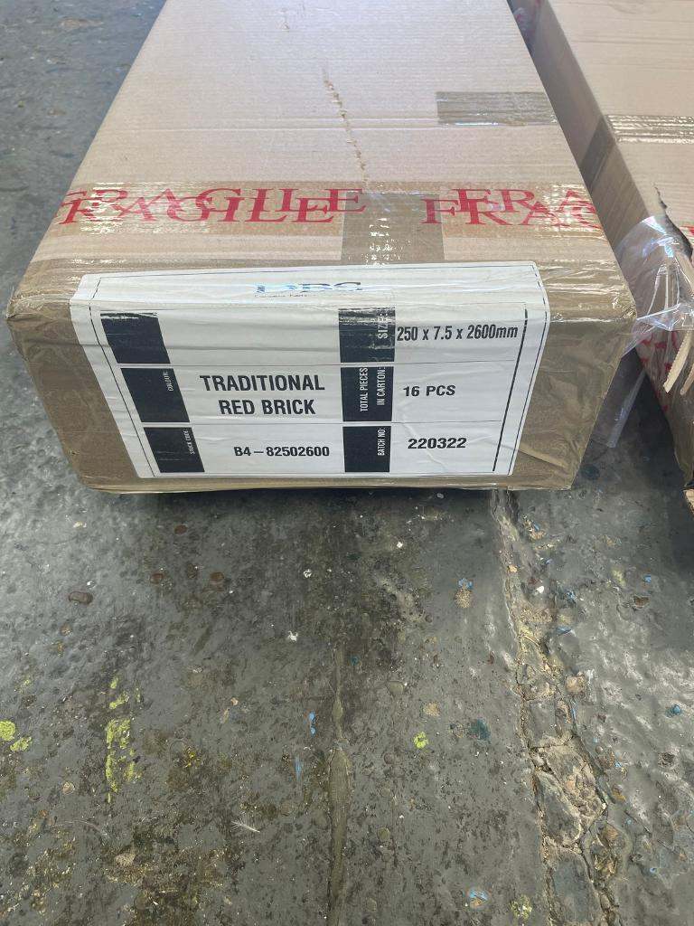 Brick effect cladding 