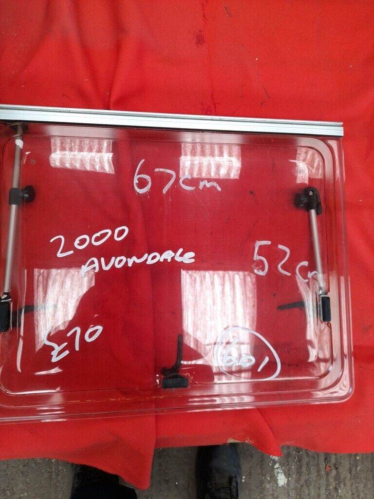 Avondale Caravan rear side window 