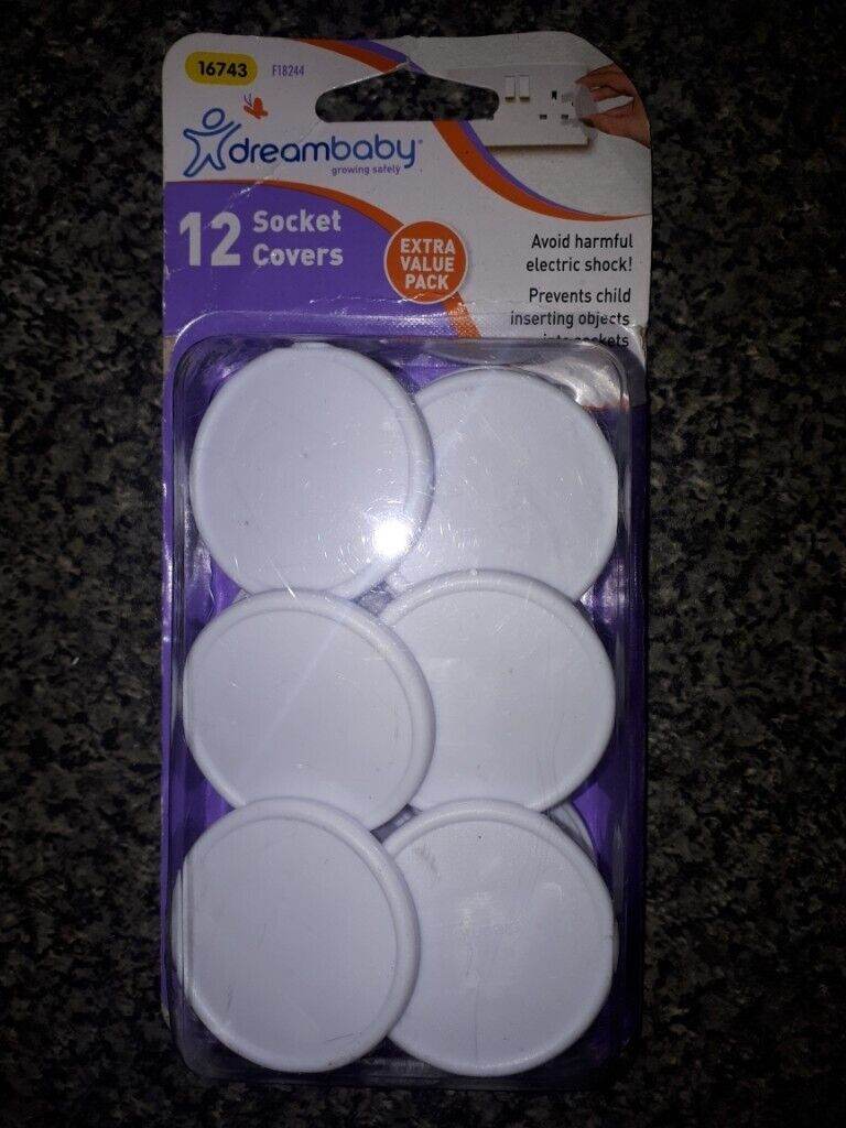 image for Plug Socket Covers x 12 - AS NEW