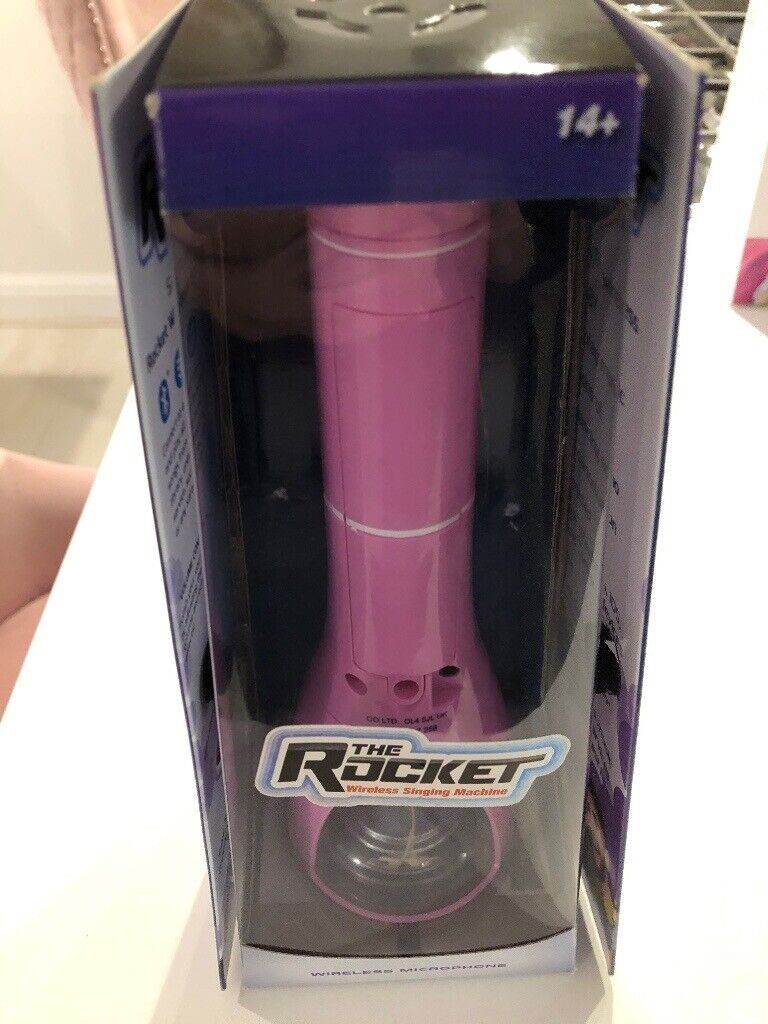 Pink wireless singing machine