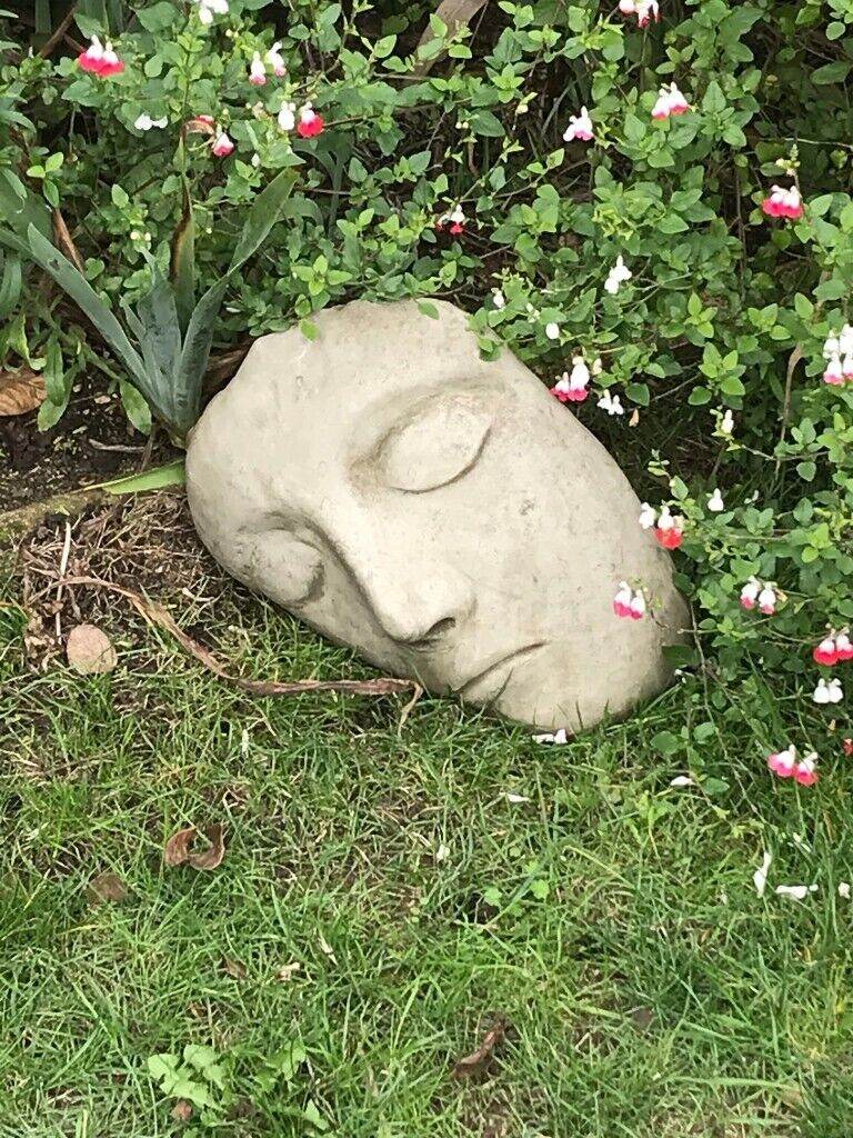 Large Sleeping Stone Face