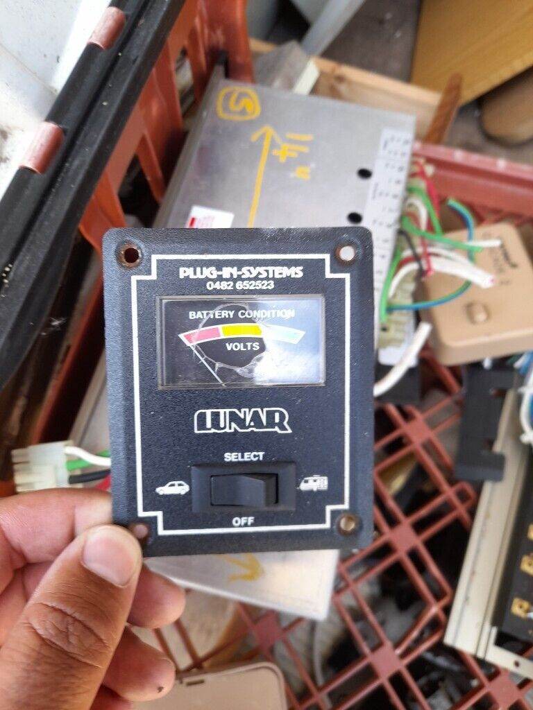 Caravan battery gauge