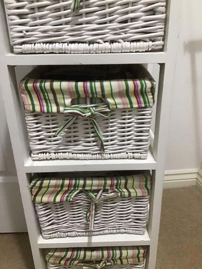 Basket storage unit 