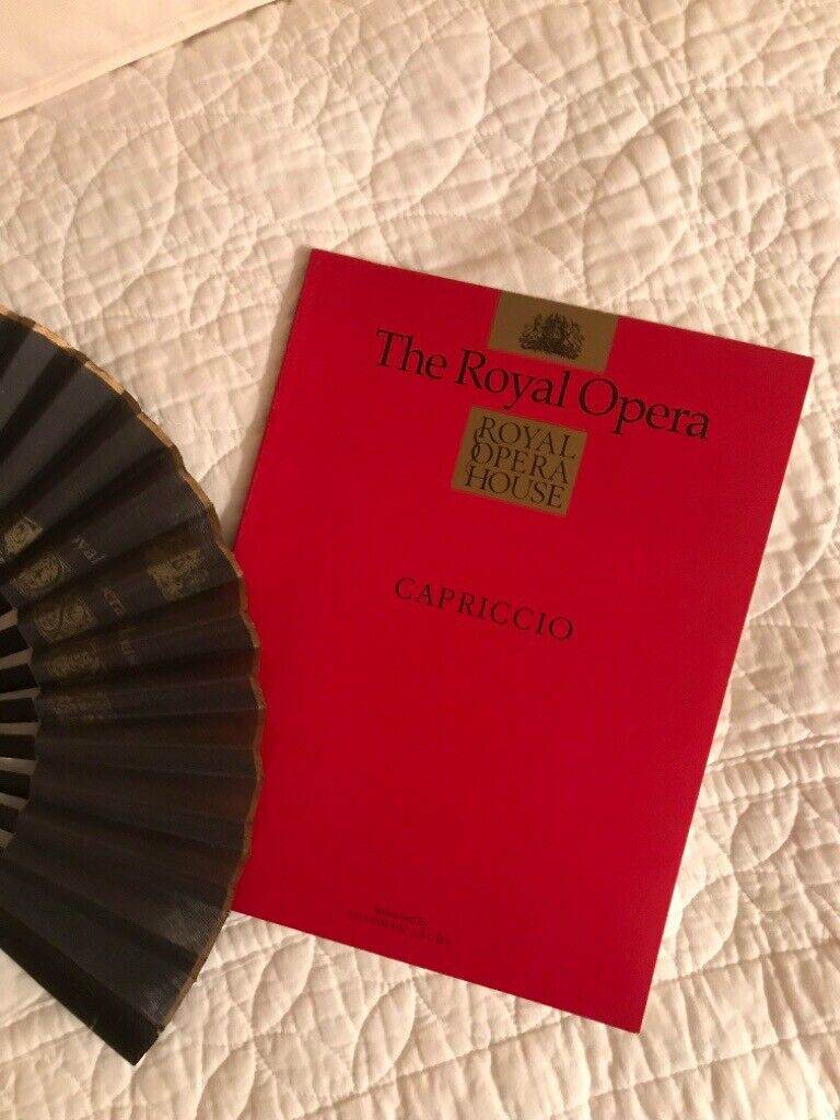 Royal Opera Programme ( rare ) Gianni Versace costume design