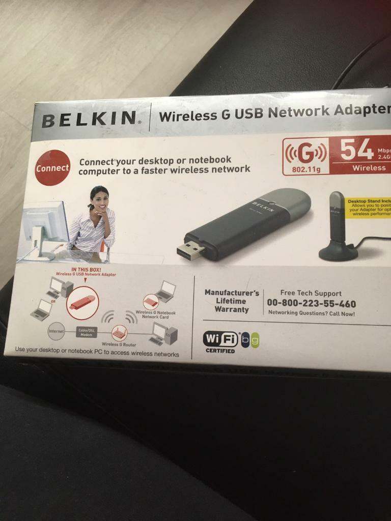 Belkin wireless G USB network adapter 