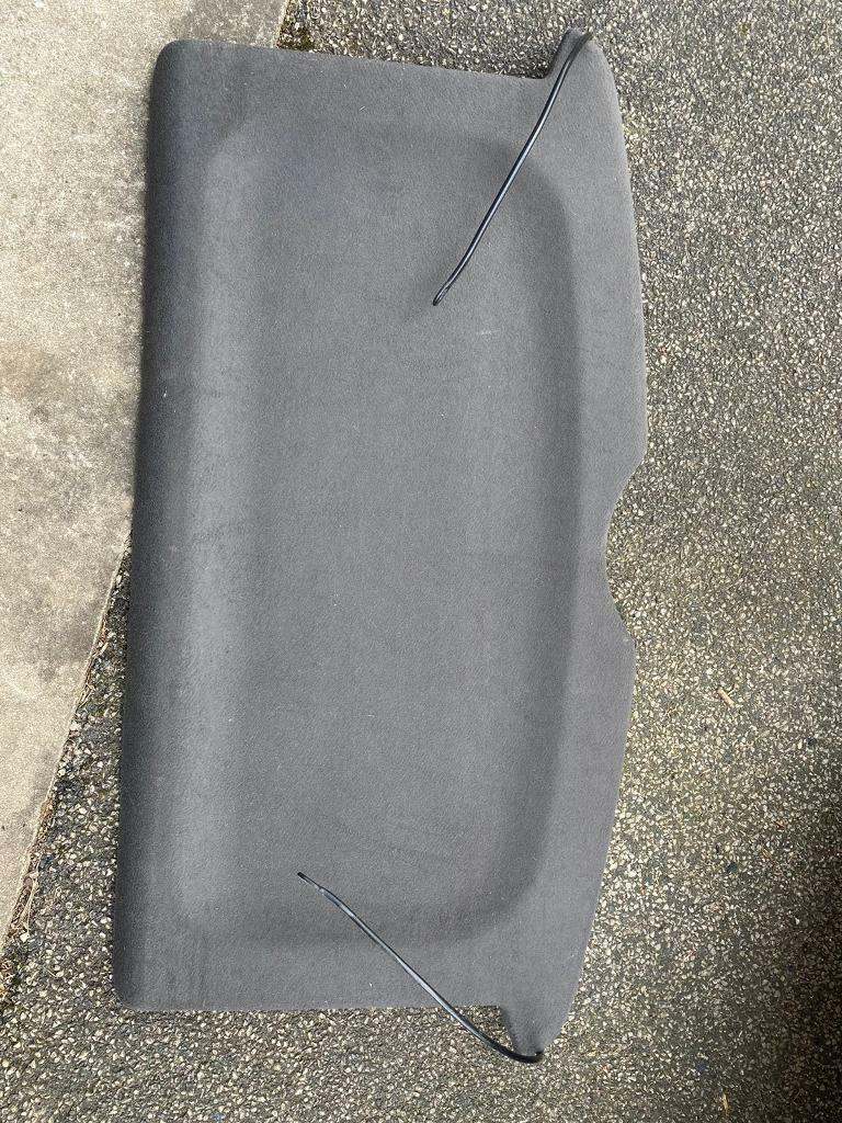 Vauxhall Corsa C 2004 rear parcel shelf grey 