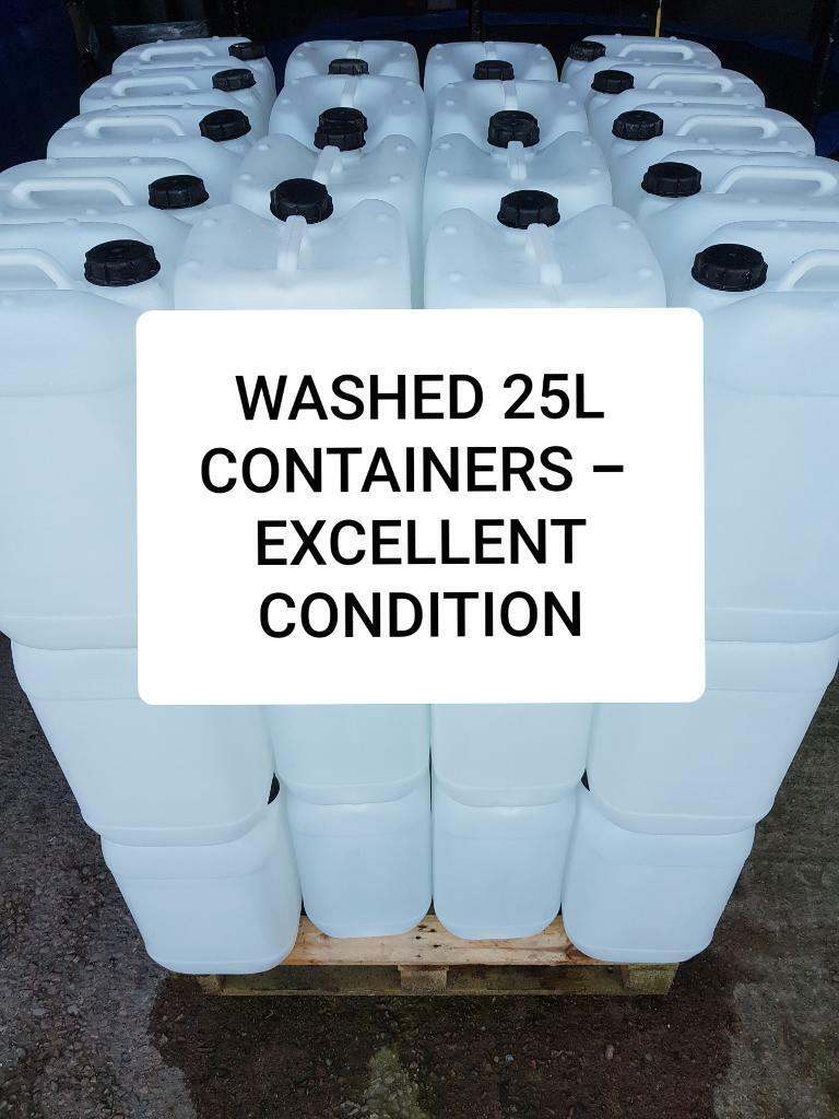 25L 25 L LITRE WATER DRUMS PLASTIC JARS CONTAINERS BARRELS TANKS 