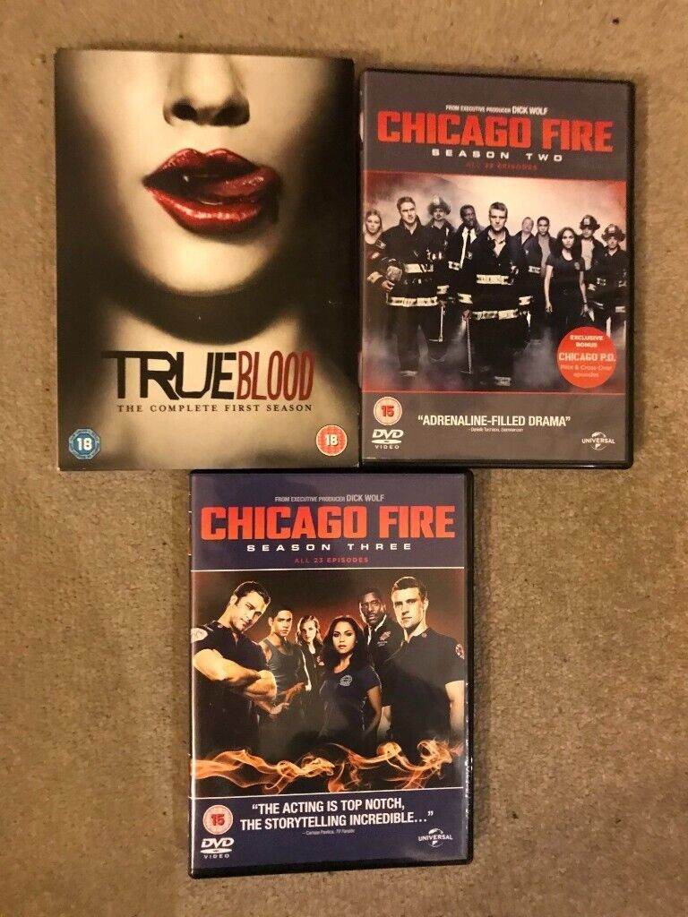 Chicago Fire seasons 2&3, 12 discs.