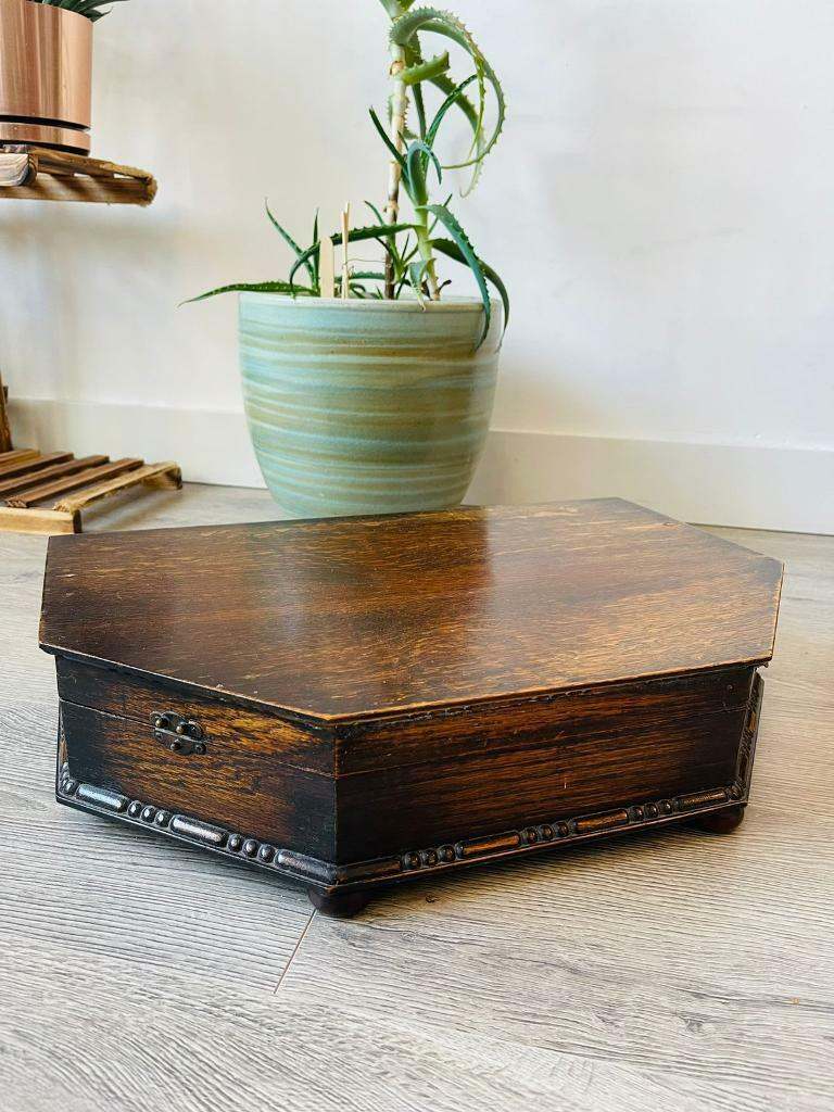 Vintage empty cutlery box