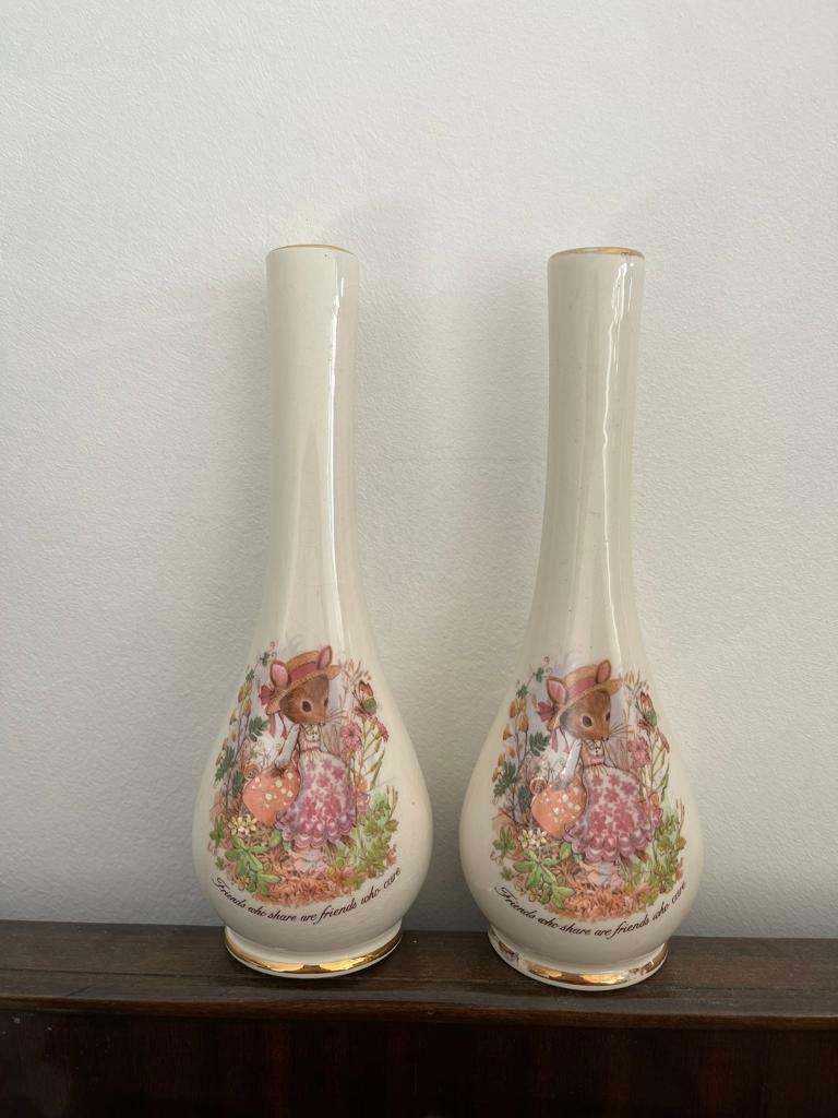 Crown Devon 1970 s vases