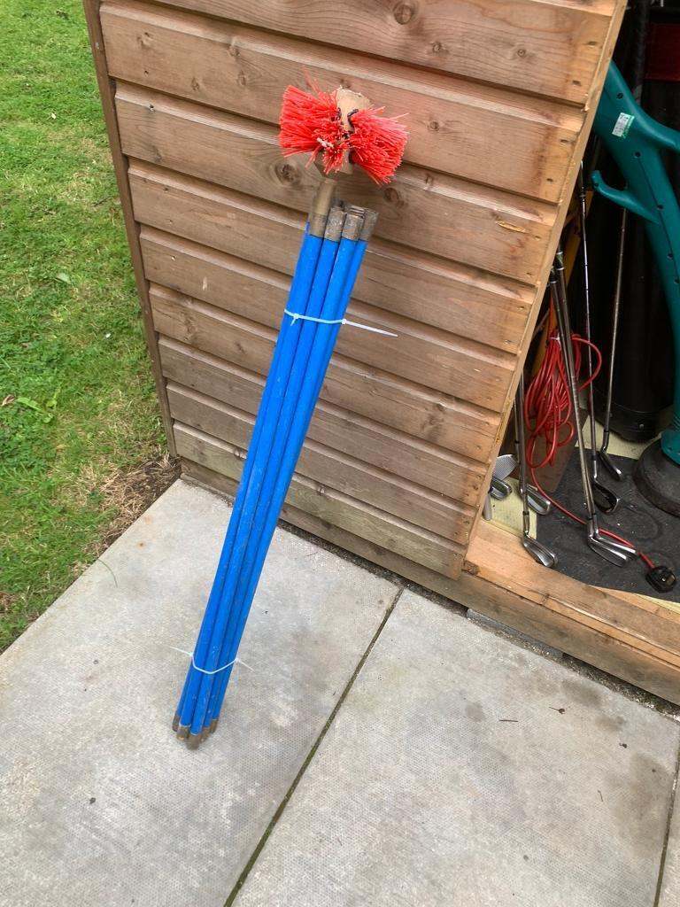 Flue cleaning rods