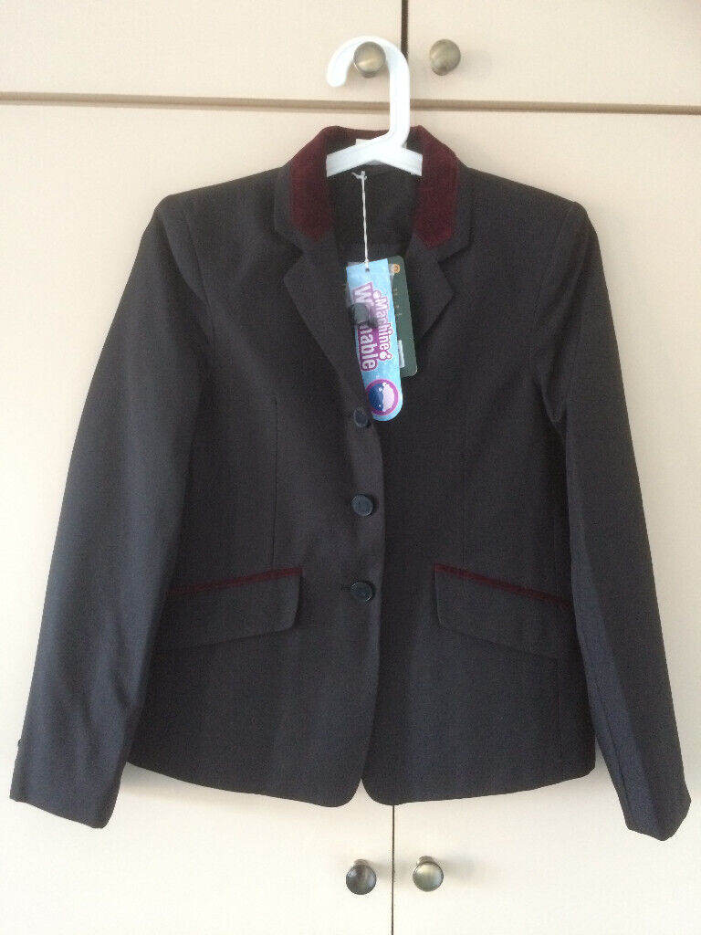 CHILDS DUBLIN ATHERSTONE BLACK SHOW JACKET SIZE  14 / 30in-NEW