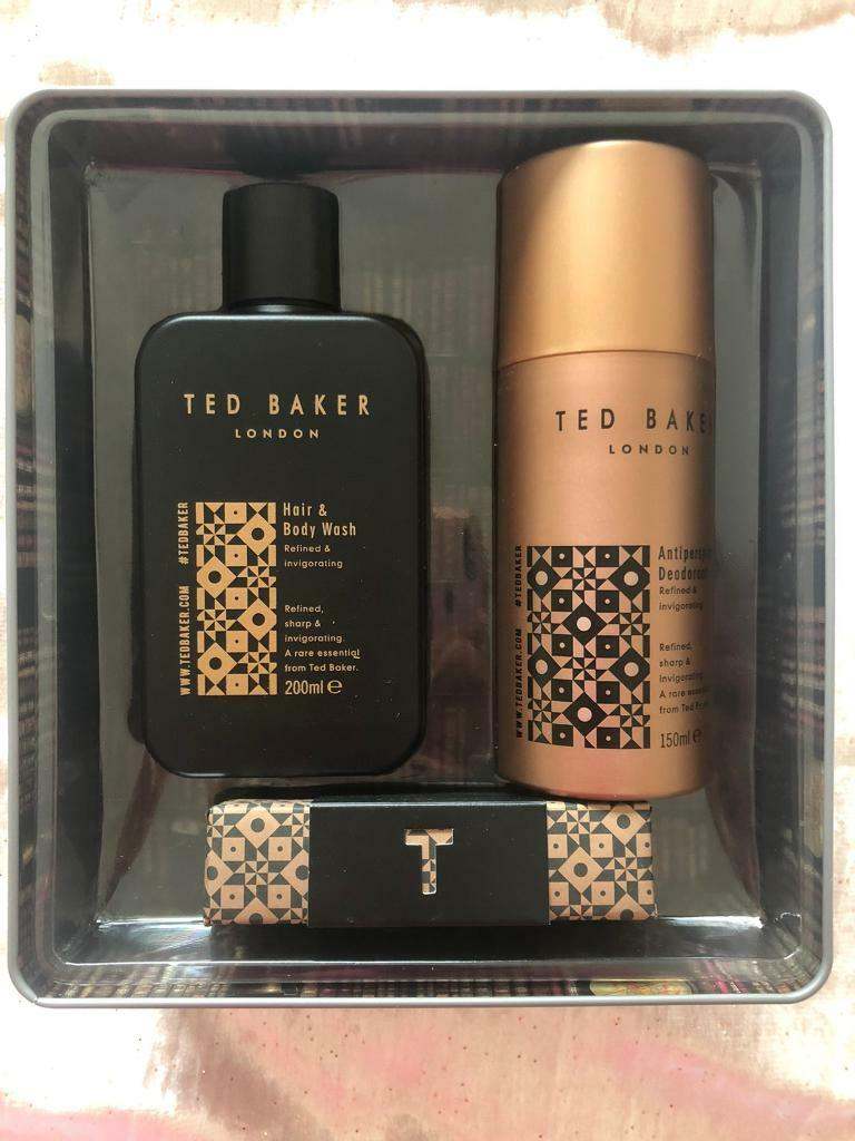 Man’s Ted Baker toiletry gift set. 