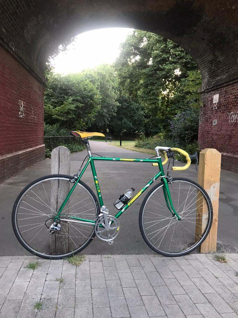 Vintage Italian bike Moser Over Columbus tube not Bianchi Colnago 