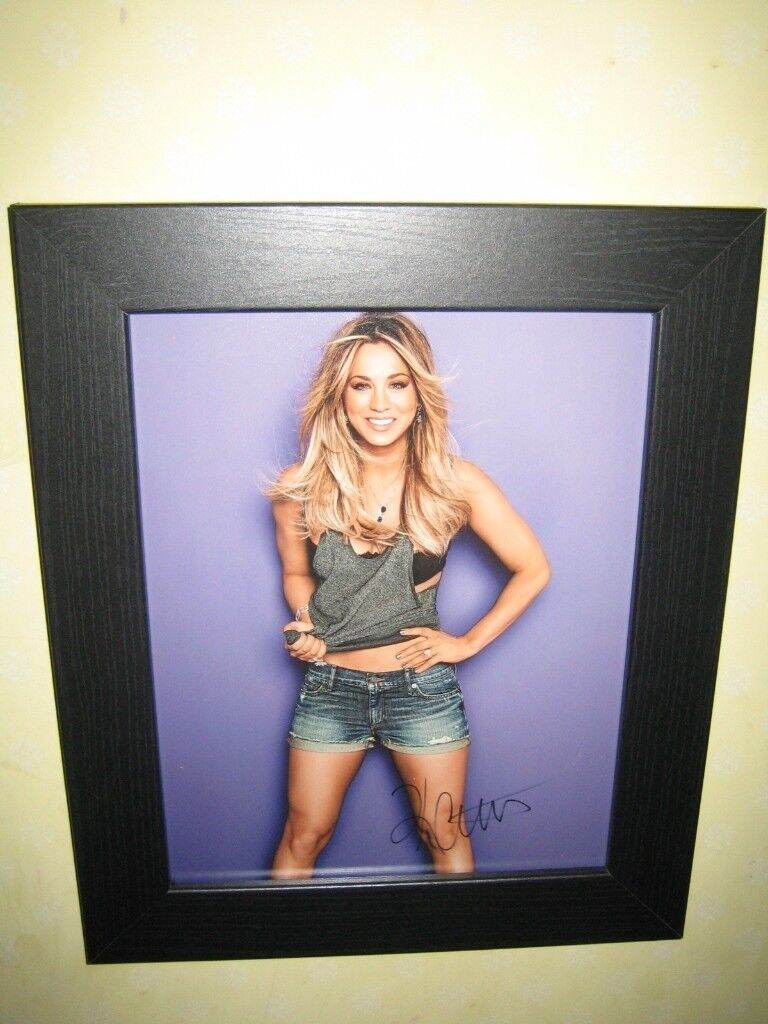 Collection of Celebrity Hand Signed Framed Photo's 8x10 inches {Music Sport Films} With Certificates