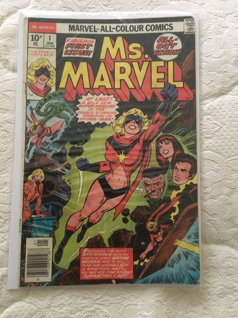 Ms Marvel #1 1976 Marvel comic 