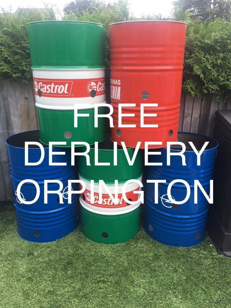 Large garden incinerators 210 litre 