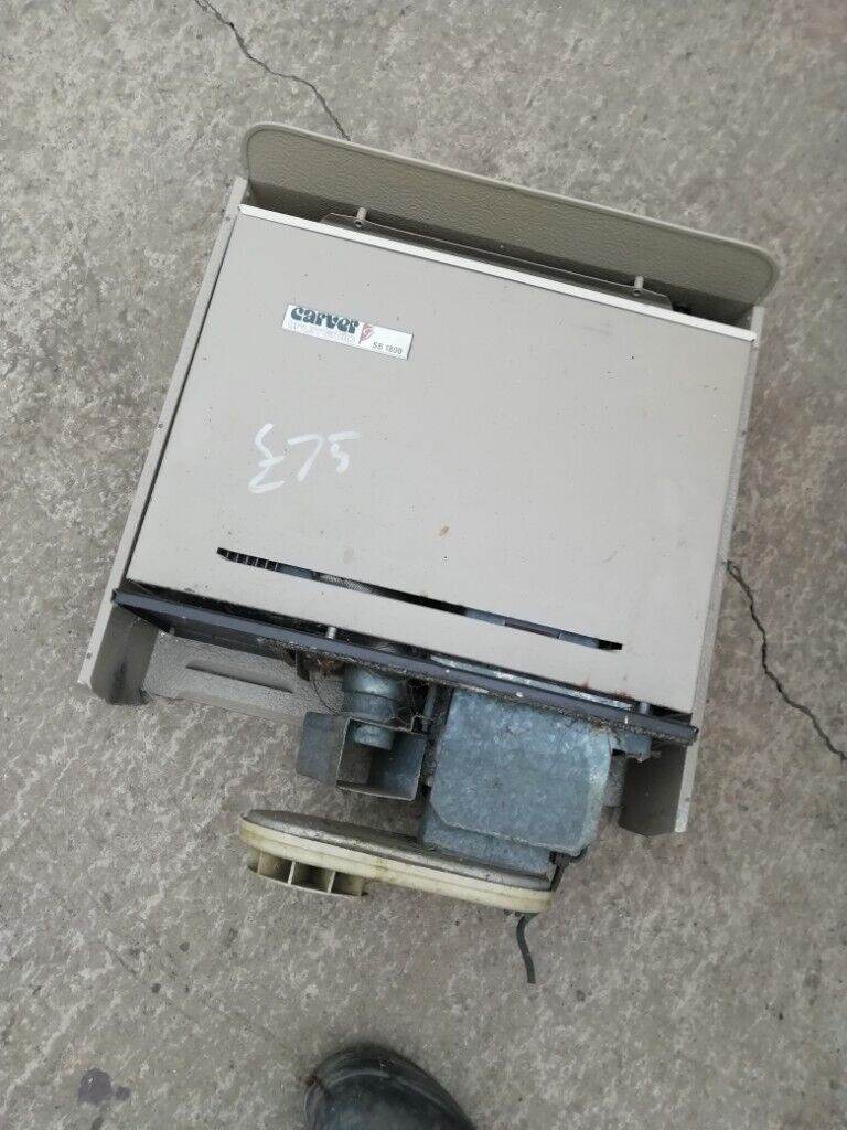 Carver SB 1800 gas heater
