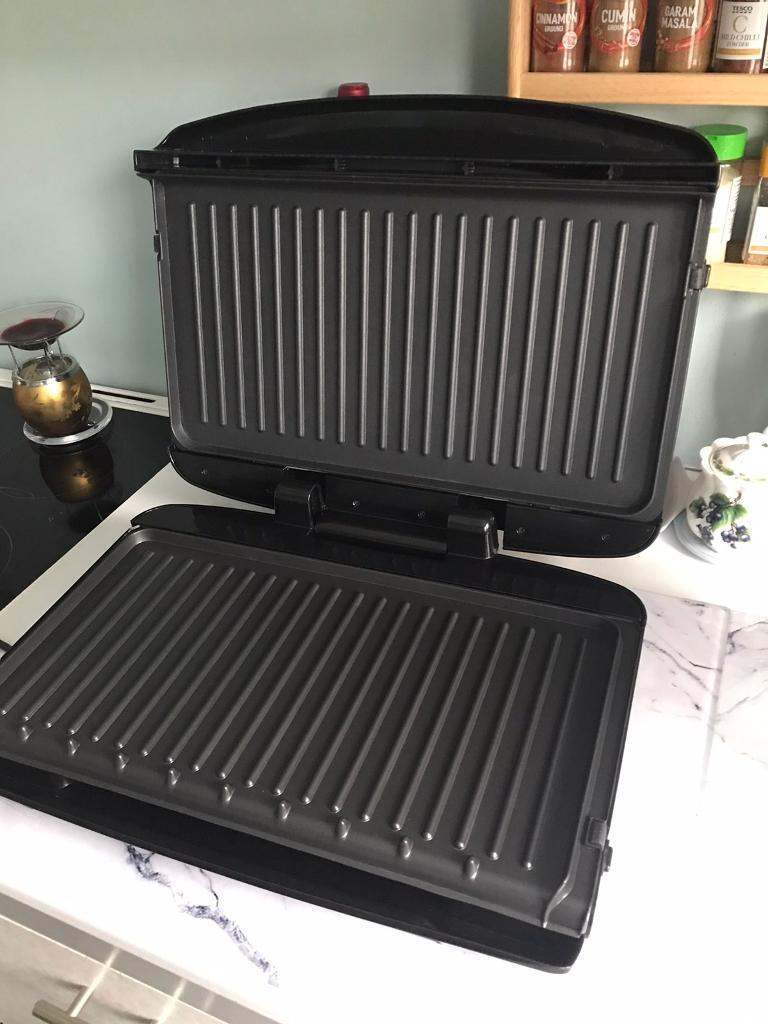 Extra large George Foreman grill with detachable plates 