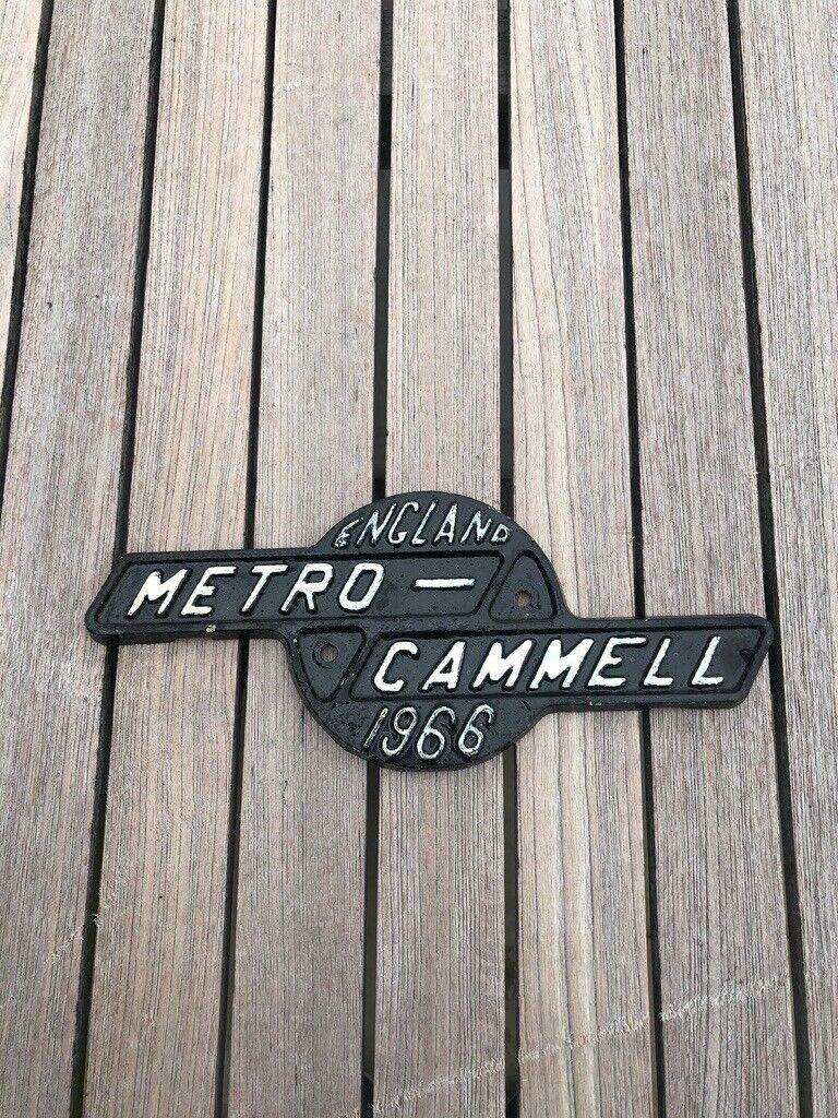 Metro Cammell Plaque
