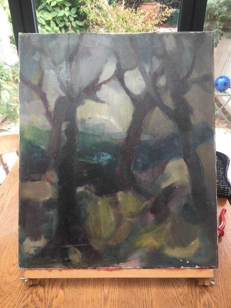 Original David G Porteous-Butler painting, 1965 