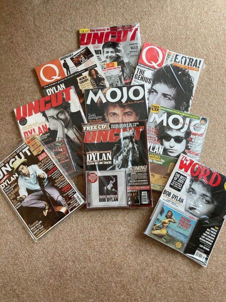 Dylan magazine covers.