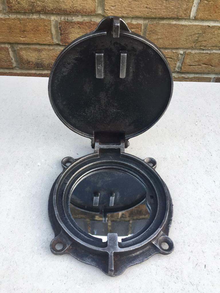 Antique porthole mirror 