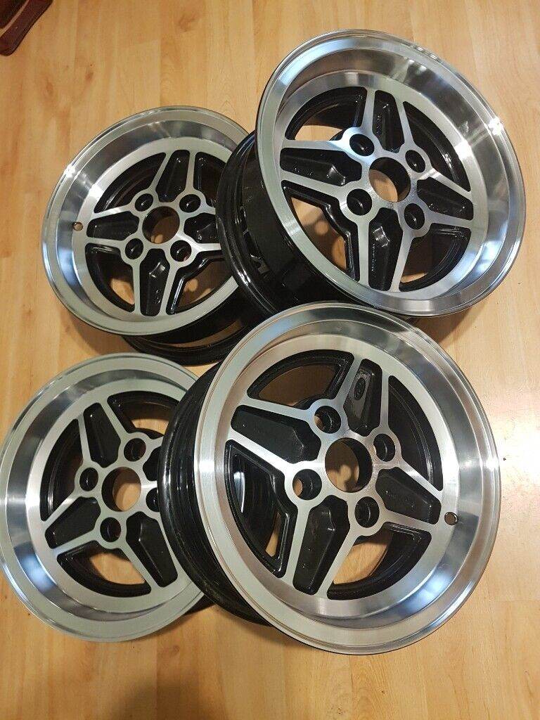 MK2 FORD CAPRI RS ALLOYS- DIAMOND CU