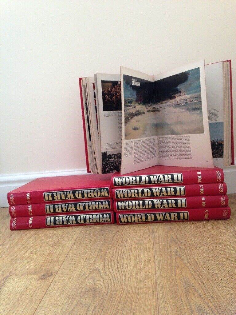 Fantastic World War 2 detailed & illustrated volumes by Orbit