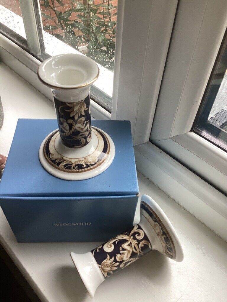 Wedgwood bone china Candlesticks 