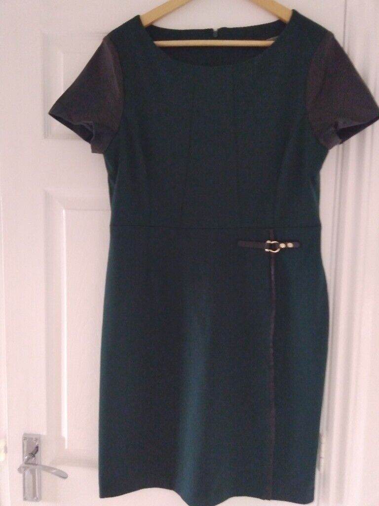 Designer dress 'Ivanka Trump' Green - Size 14 - very good condition 