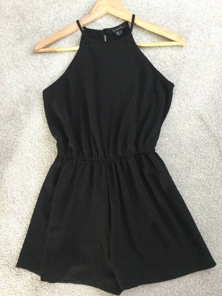 Primark black playsuit