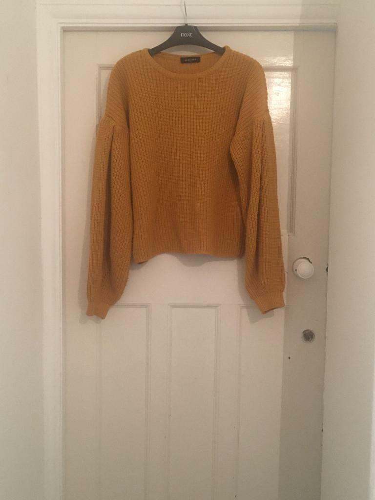 Lovely mustard colour knitted jumper