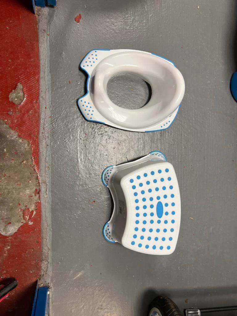 Toilet step and seat