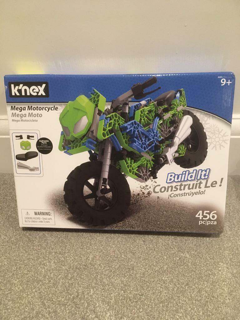 KNEX Mega Motor Bike Motorcycle Construction building set brand new 