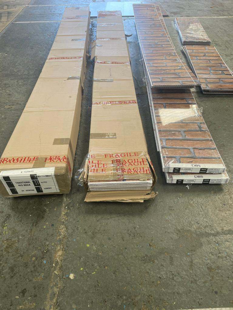 Brick effect cladding 