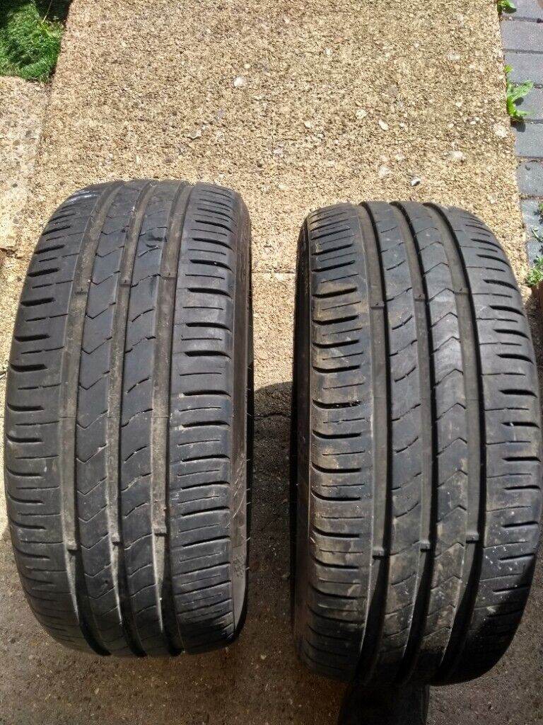 Pair Kumho 195 45 15 Tyres in West London Area 