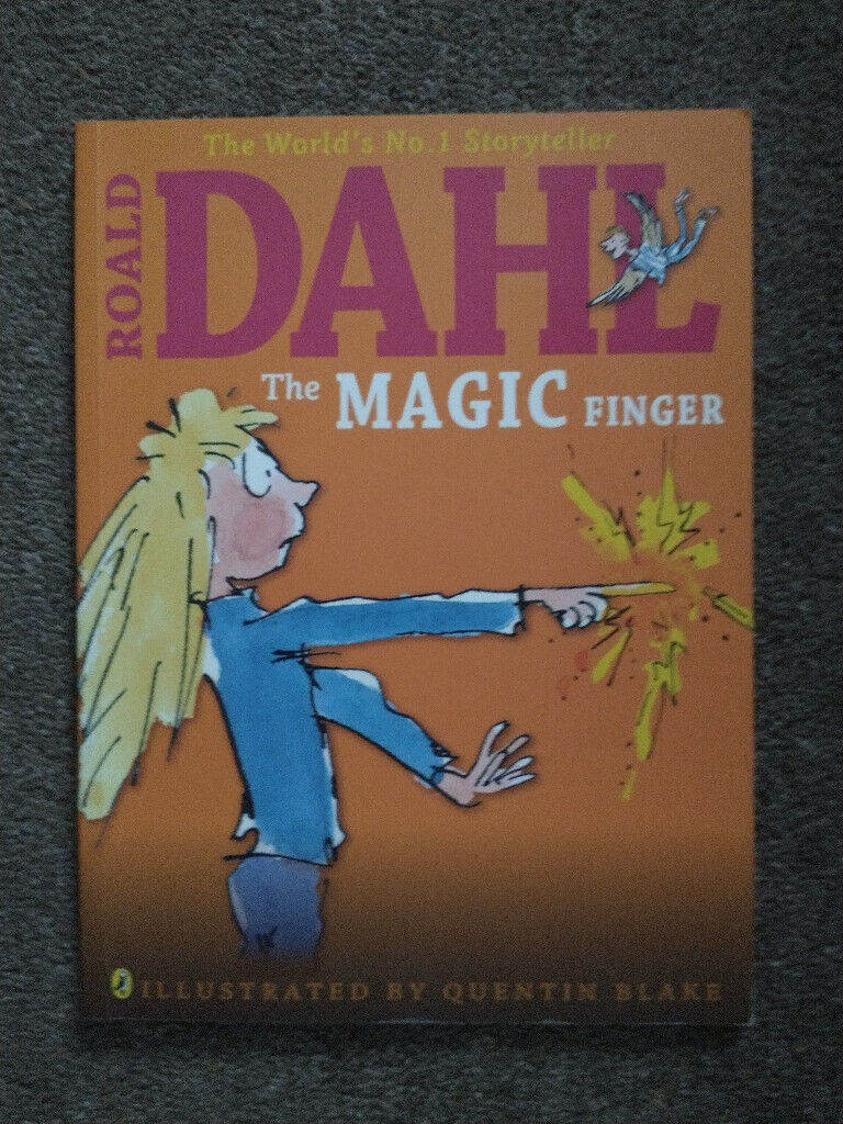 BOOK, ROALD DAHL - THE MAGIC FINGER.