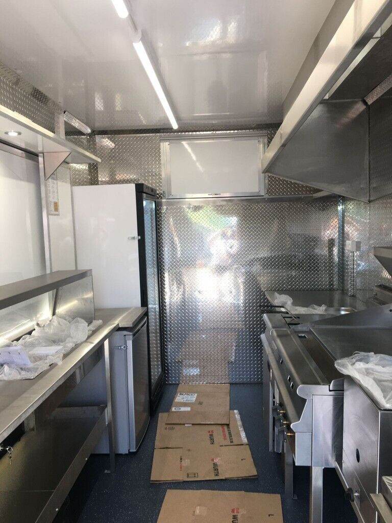 Catering trailer lpg equipment burger van horsebox mobile kitchen food truck icecream stand 